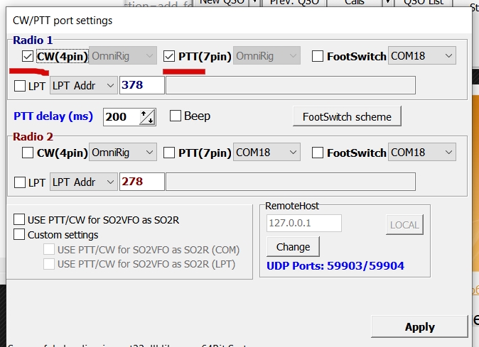 5m CONTEST + SUNSDR2