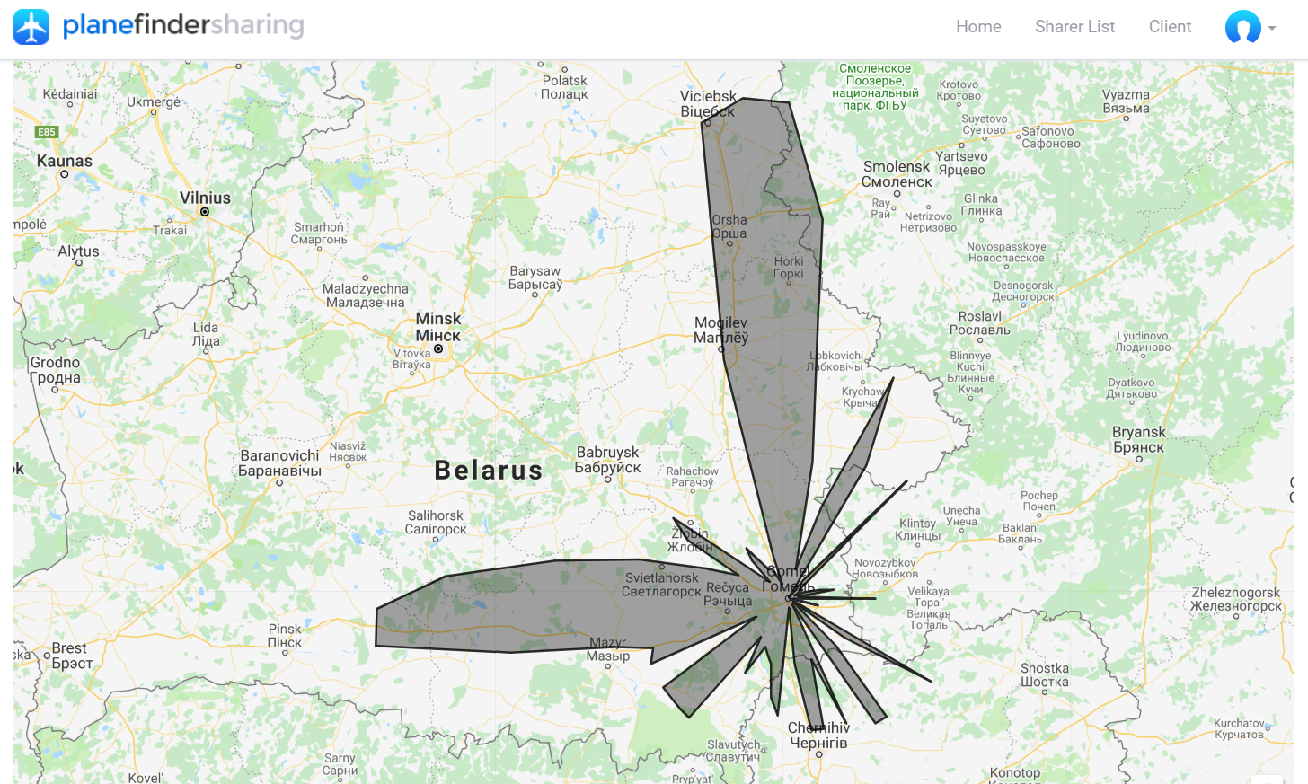 ew8ax - ADS-B Yagi 7 elements - Soligorsk direction