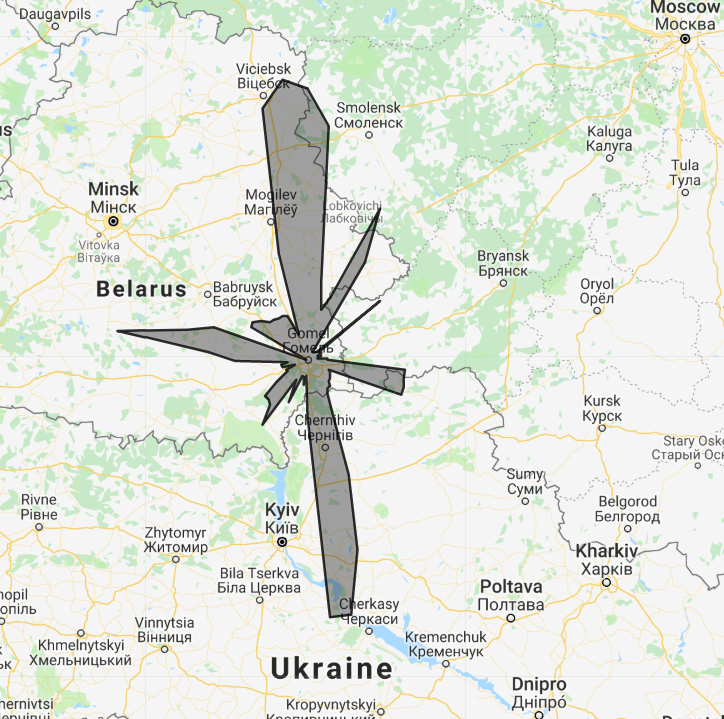 ew8ax - ADS-B Yagi 10 elements - Kiev direction (UKBB)