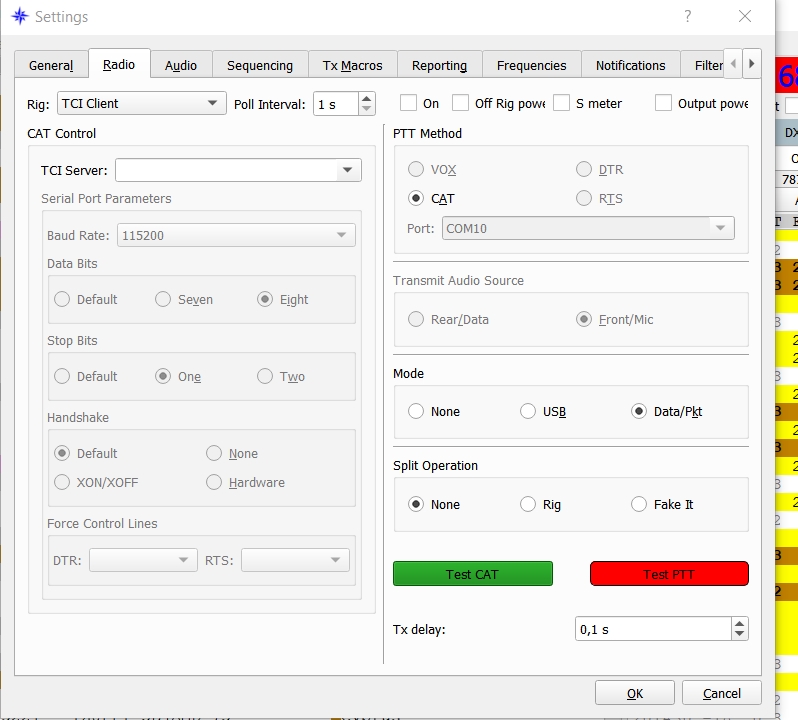 JTDX TCI setup